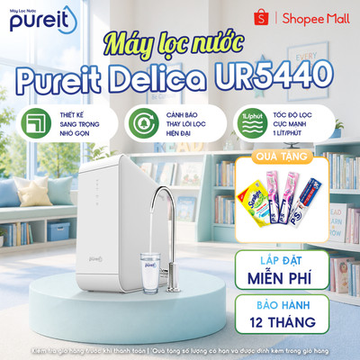 [LẮP ĐẶT 0Đ] Máy lọc nước Âm tủ bếp Pureit Delica UR5440 [11000L] | [BH 12 THÁNG]