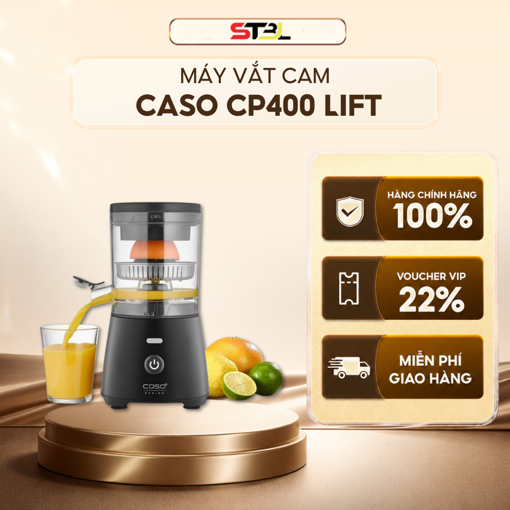 Máy vắt cam chính hãng CASO CP400 Lift Ép kiệt và nhanh chóng, Dễ vệ sinh BH 12 tháng SNT KITCHEN 49