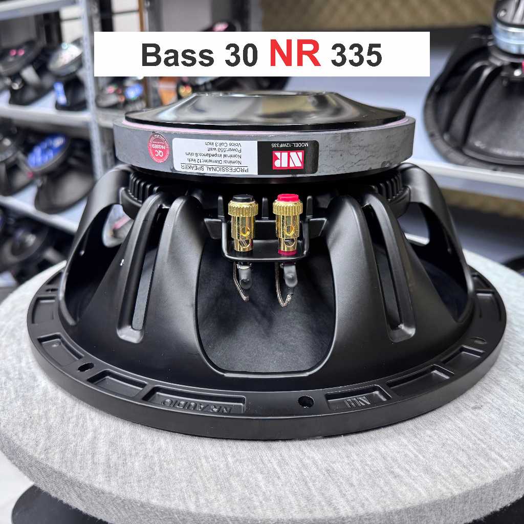 Bass 30 NR 335, Chính hãng NR audio