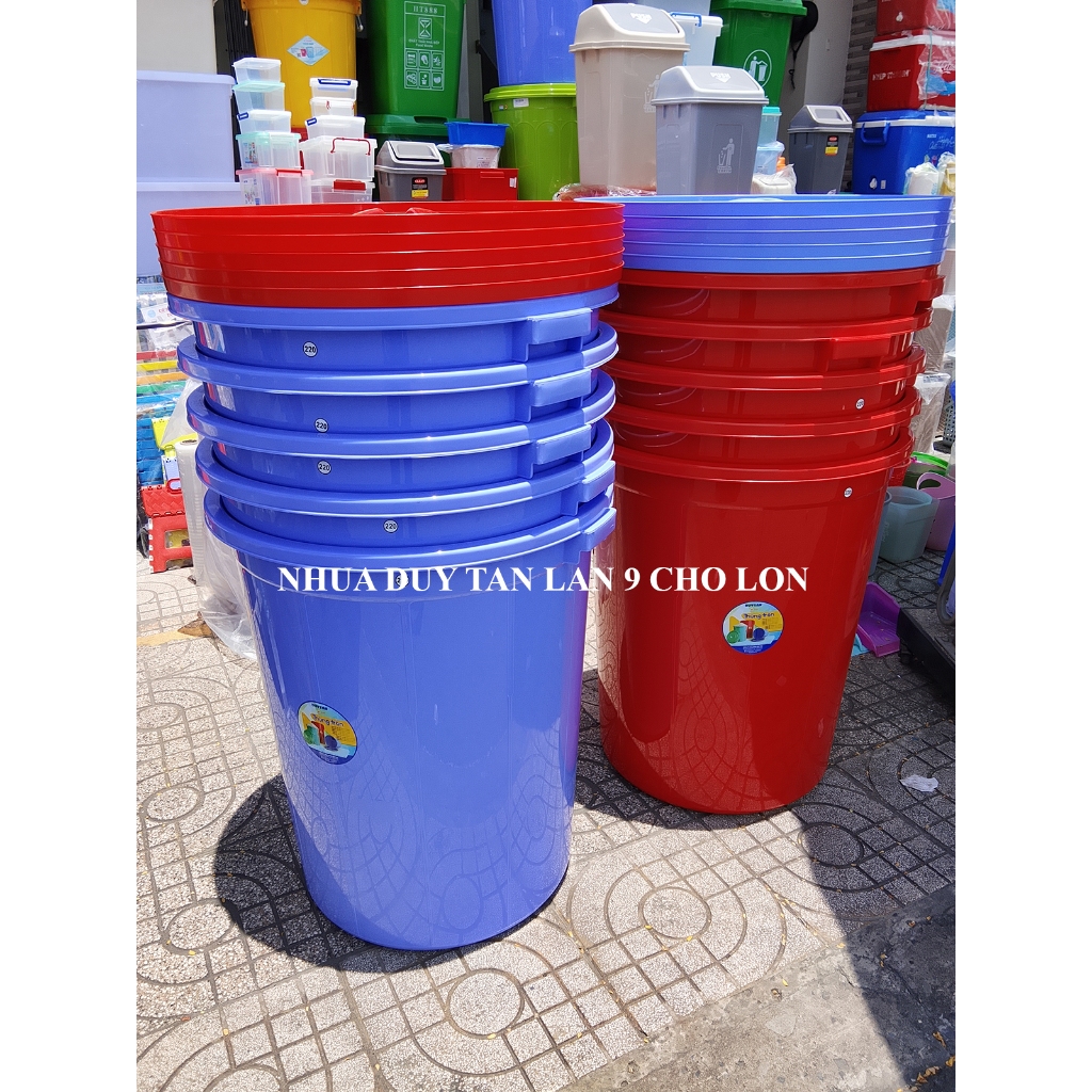 THÙNG (XÔ) NHỰA DUY TÂN 120L,160L,220L