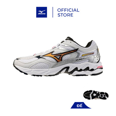 Giày Thể thao Unisex WAVE MG4 LS Trắng Vàng - D1GA265201