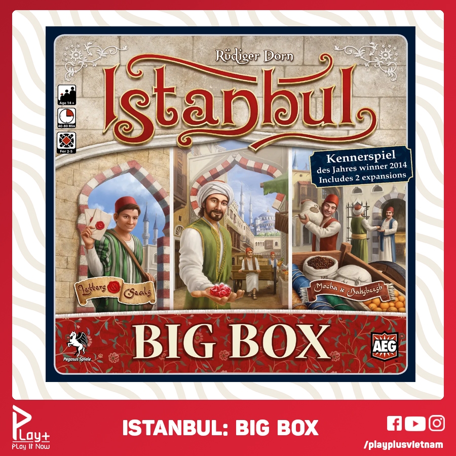 [Chính hãng] Board Game Istanbul Big Box