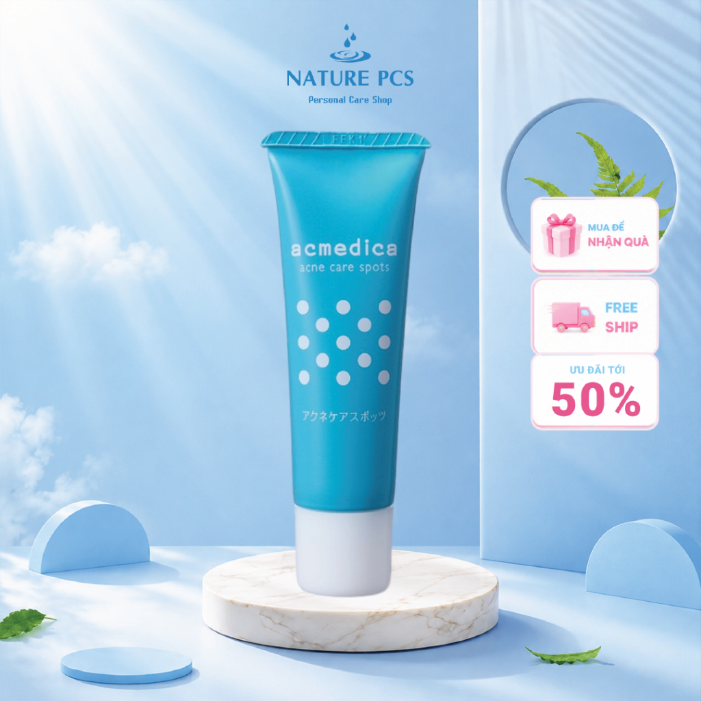 Gel ngừa mụn & sẹo thâm Naris Acmedica Acne Care Spots 25gr