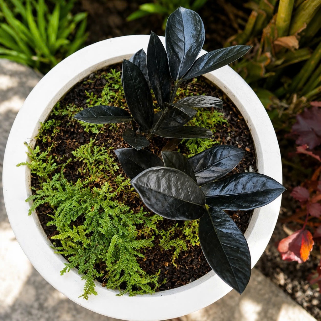 Cây Kim Tiền Đen – Raven ZZ (Zamioculcas zamiifolia Raven)