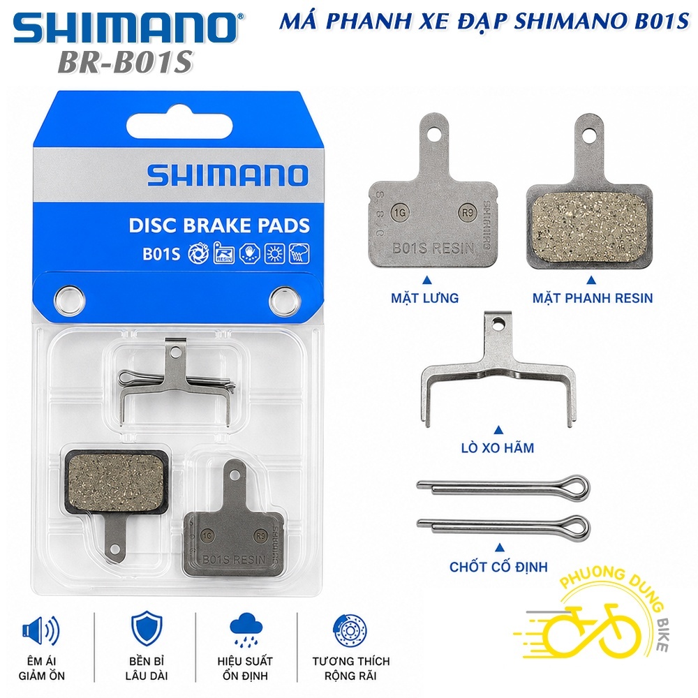 Má phanh xe đạp SHIMANO B01S