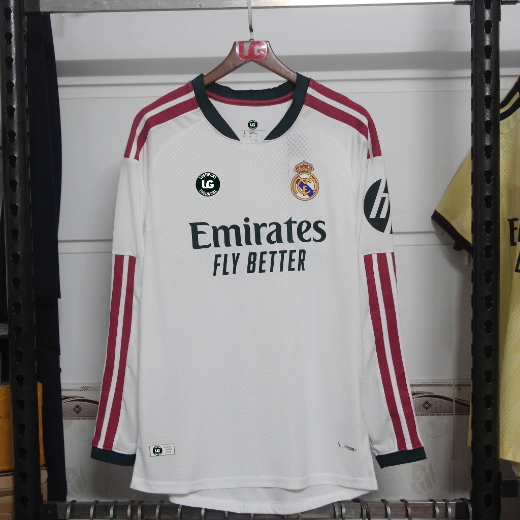 [bản player] Áo Real Madrid trắng 2026 / 27 sân nhà tay dài