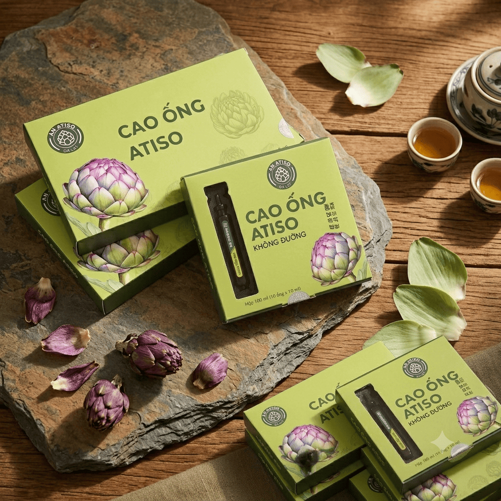 Nước Cao Ống Atiso HA - Hộp 10 Ống