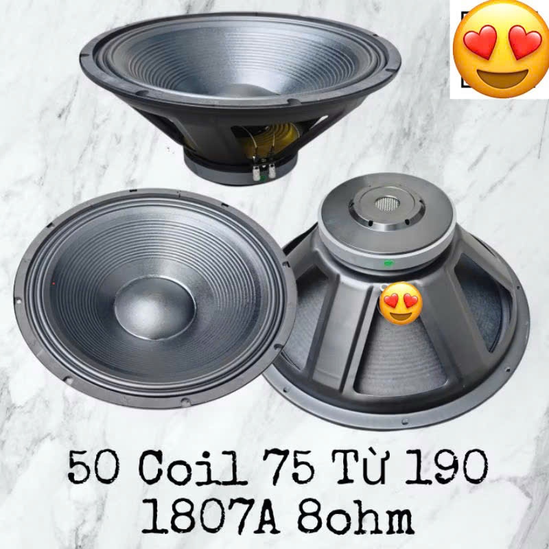 Cặp Bass 50 Coil 75 Từ 190 8ohm Hàng Nhập