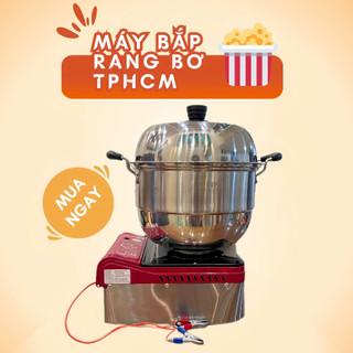 Máy làm bắp rang bơ 32cm (Nồi 3 Đáy)