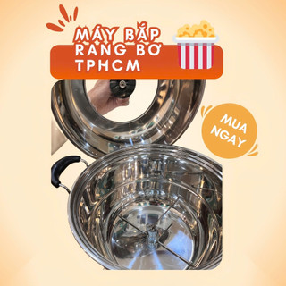 Máy làm bắp rang bơ 32cm (Nồi 3 Đáy)