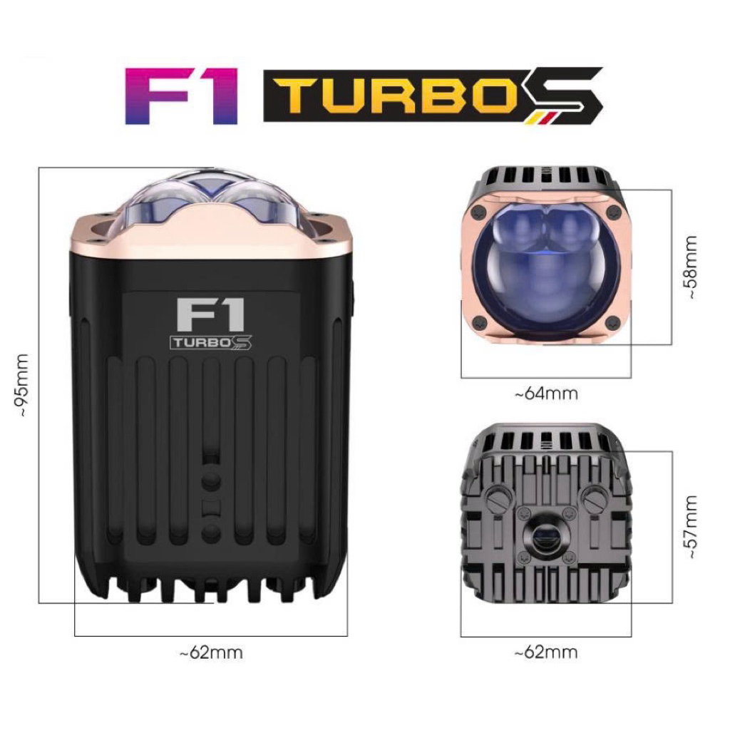 [Titan] Đèn trợ sáng Titan F1 Turbo S
