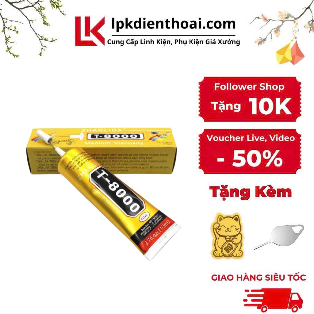 Keo Mechanic 50ml B7000 / T7000 / T8000 / T9000 / E8000 | Keo Dán Màn Hình, Nắp Lưng Điện Thoại