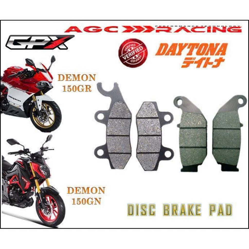 MÁ PHANH BỐ THẮNG ĐĨA GPX DEMON 150 GN GR CAO CẤP