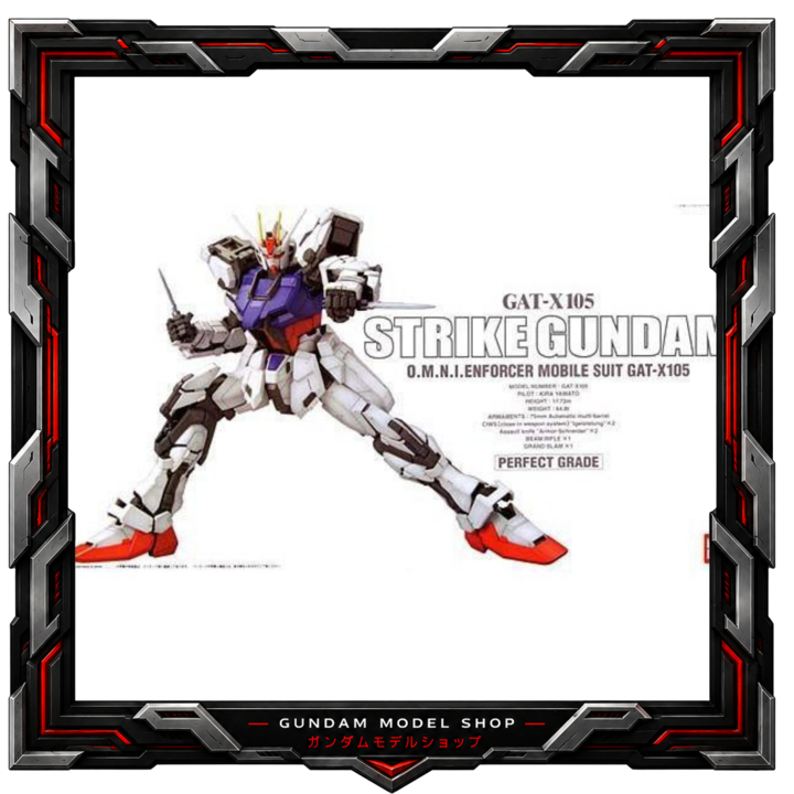 [Có sẵn] Mô hình lắp ráp tỉ lệ PG 1/60 Strike gundam hãng Daban