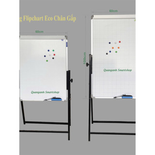 Bảng Flipchart eco 60x100cm Điều Chỉnh Độ Cao | Bảng Hội Thảo Từ Trắng Di Động Văn Phòng Trường Học