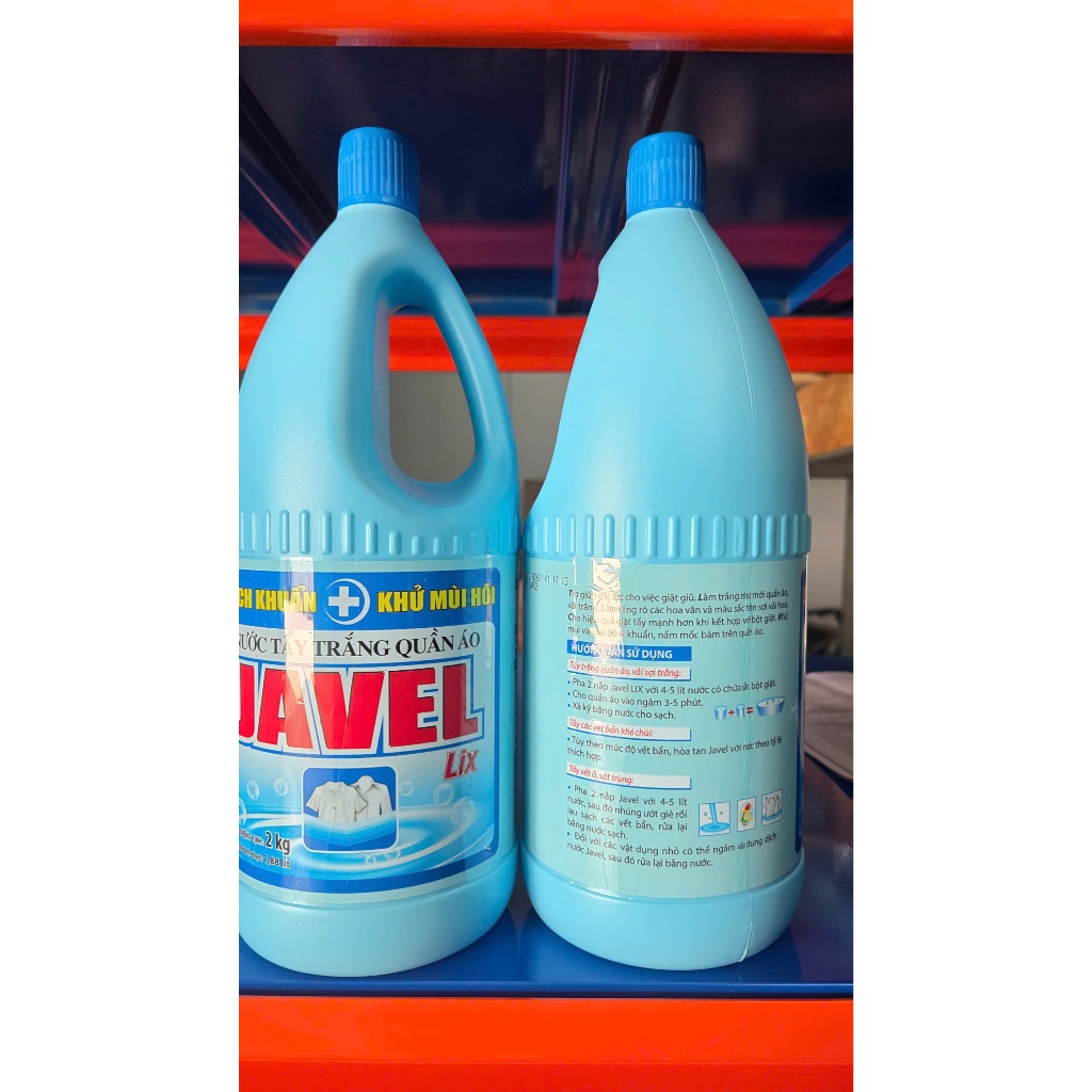 Nước tẩy quần áo Javel Lix 2kg