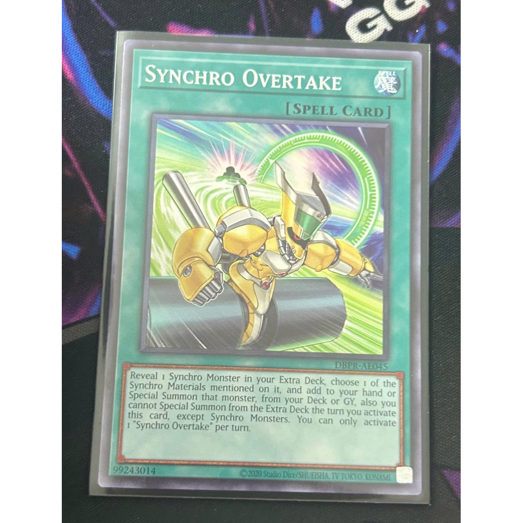 Thẻ bài Yugioh - DBPR-AE045 Synchro Overtake