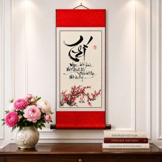Tranh chữ thư pháp chữ viết tay, bền, đẹp, ý nghĩa