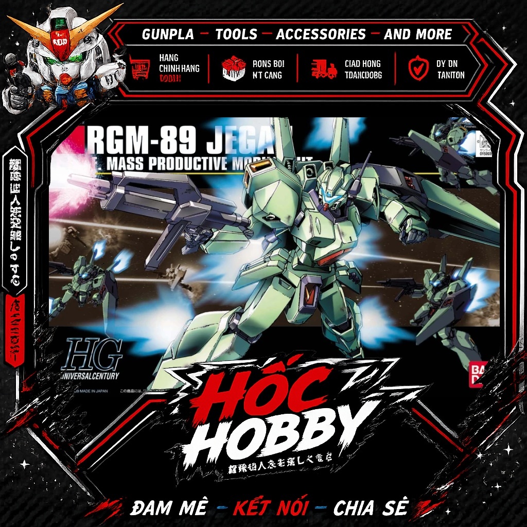 Mô hình Gundam HG RGM-89 Jegan Bandai