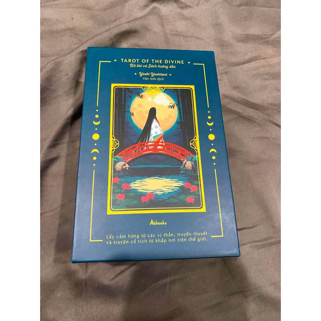 [Cond 95%] Boxset Tarot of the divine - Bản Việt hoá Asbooks