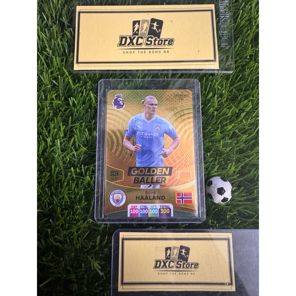 [ CHÍNH HÃNG ] - GOLDEN BALLER - PANINI ADRENALYN XL PREMIER LEAGUE 2024 - ERLING HAALAND (MANCHESTE