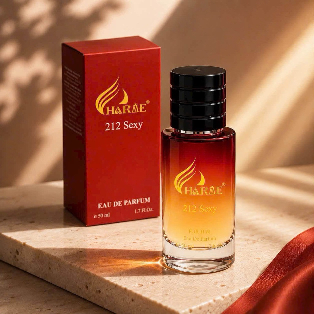Nước hoa nam Charme 212 sexy 50ml - Gợi cảm cá tính sành điệu