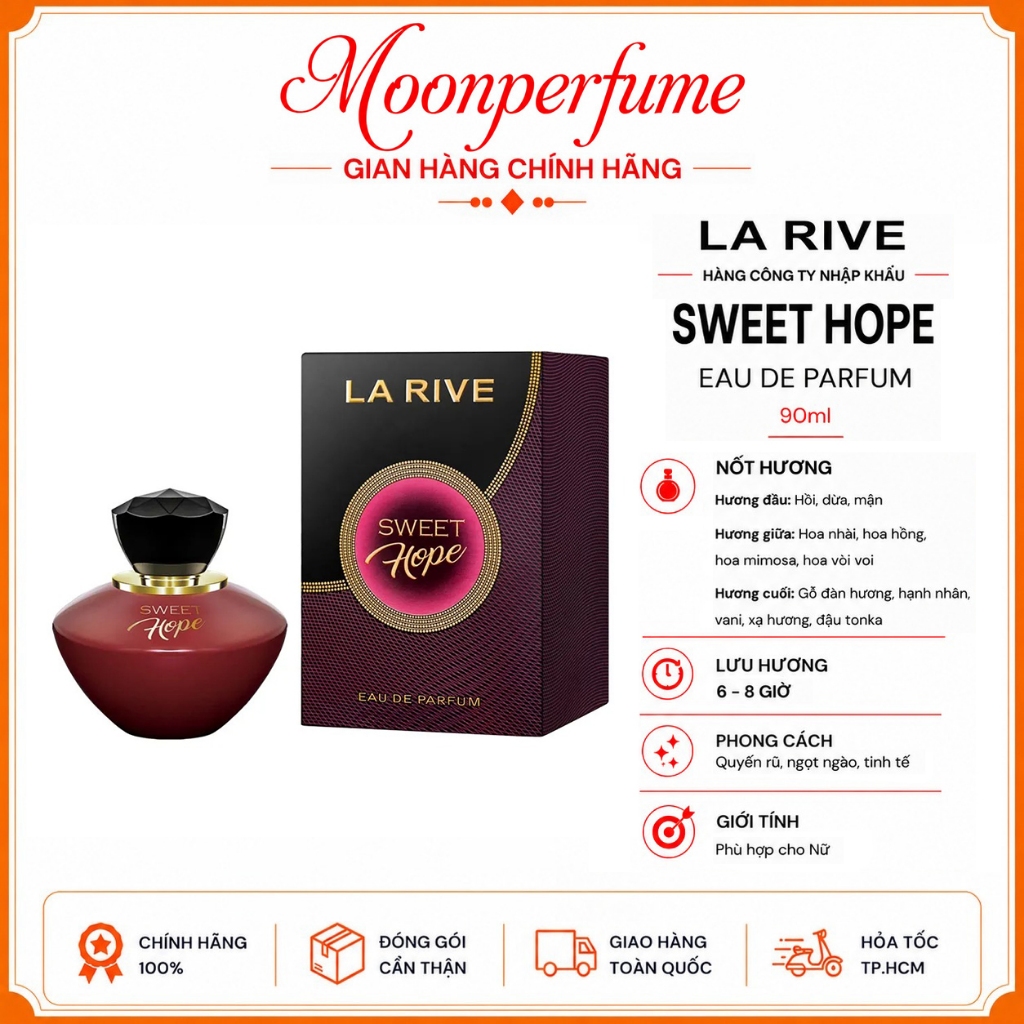 Nươc hoa Nữ La Rive- Sweet Hope