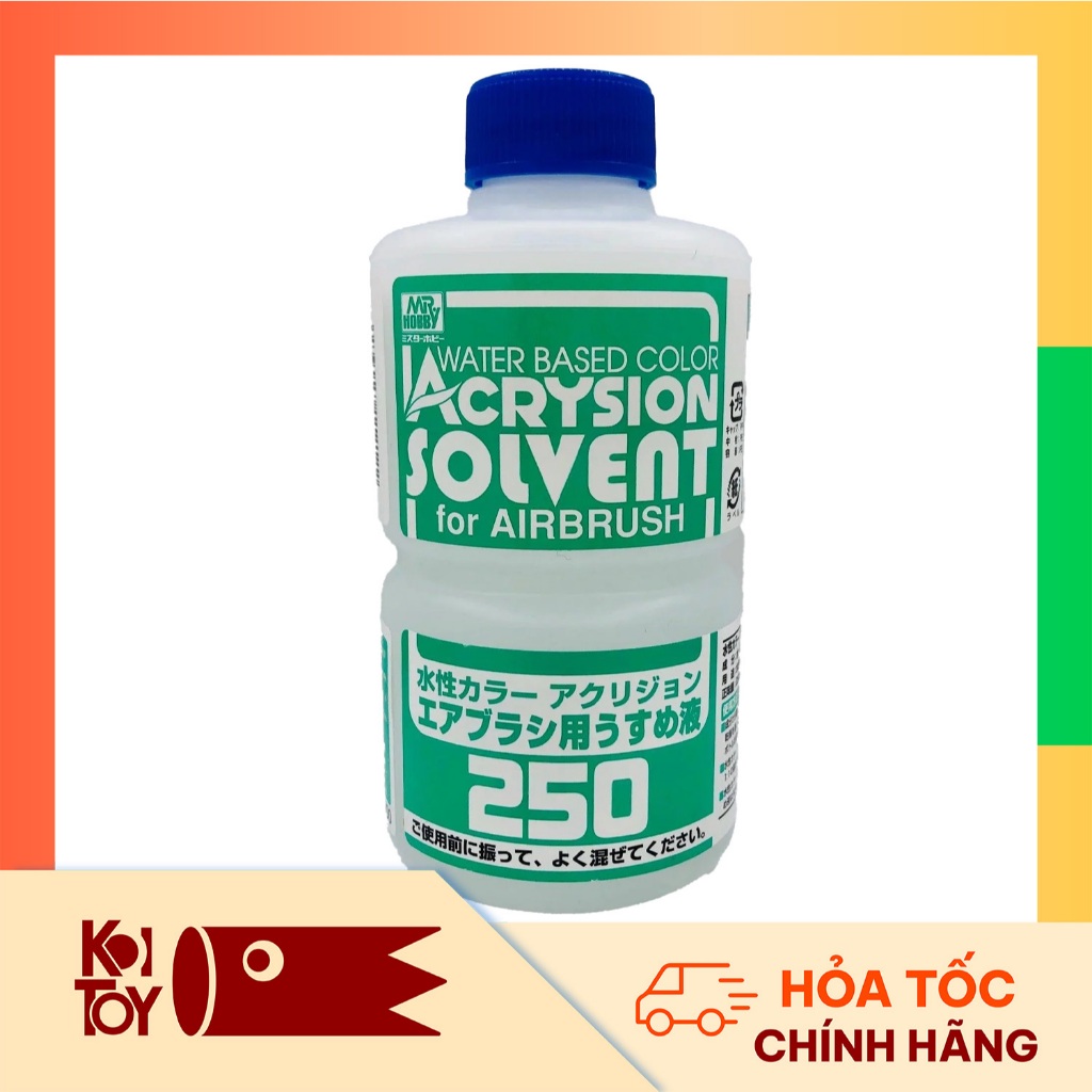 Dung môi pha sơn Mr. Hobby - T315 Acrysion Solvent-R for Airbrush