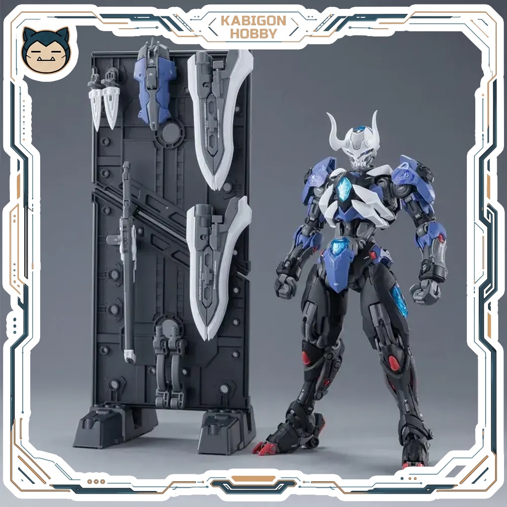 Mô Hình Lắp Ráp HEMOXIAN LONE SHADOW Over Zero 1/10 Full Set Deluxe Kèm Base Áo Choàng Mặt Nạ