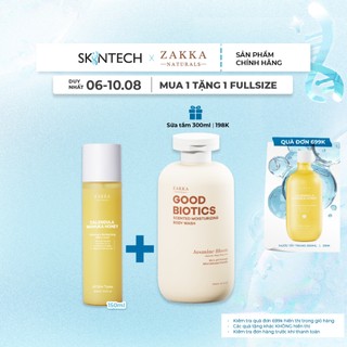 Sữa Dưỡng Hoa Cúc Không Dầu Dịu Da & Phục Hồi Độ Ẩm Zakka Naturals 150ml