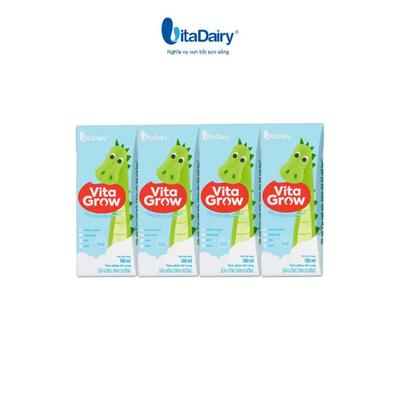 [QUÀ TẶNG KHÔNG BÁN] Lốc Vitagrow cải tiến 180ml