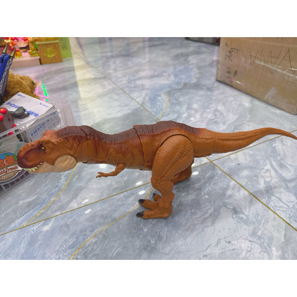 Mô hình khủng long mattel  Jurassic World Extreme Damage Tyrannosaurus Rex