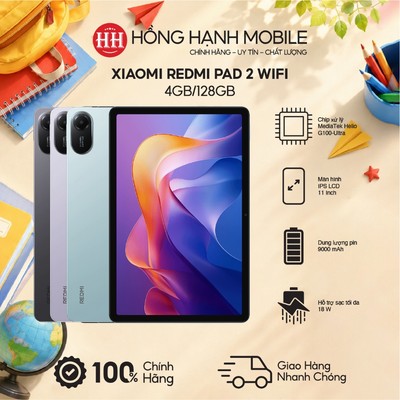 Máy Tính Bảng Xiaomi Redmi Pad 2 Wifi 4GB/128GB - Hàng Chính Hãng