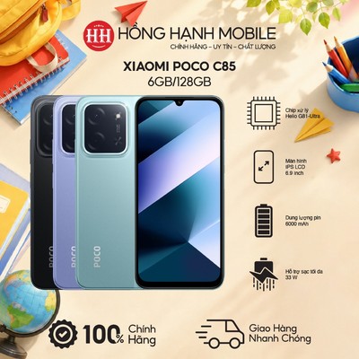 Điện Thoại Xiaomi POCO C85 6GB/128GB - Hàng Chính Hãng