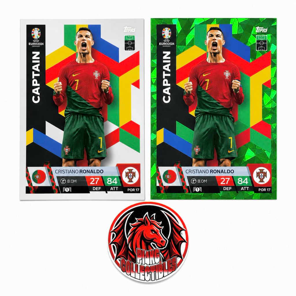 [RARE] Thẻ bóng đá Captain Topps UEFA EURO Match Attax 2024