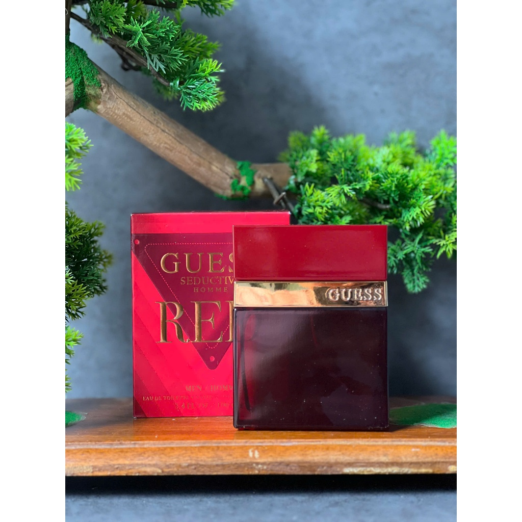 Thanh lý chai đã mở nilong Nước hoa nam Guess Seductive Homme Red Eau de Toilette 100ml