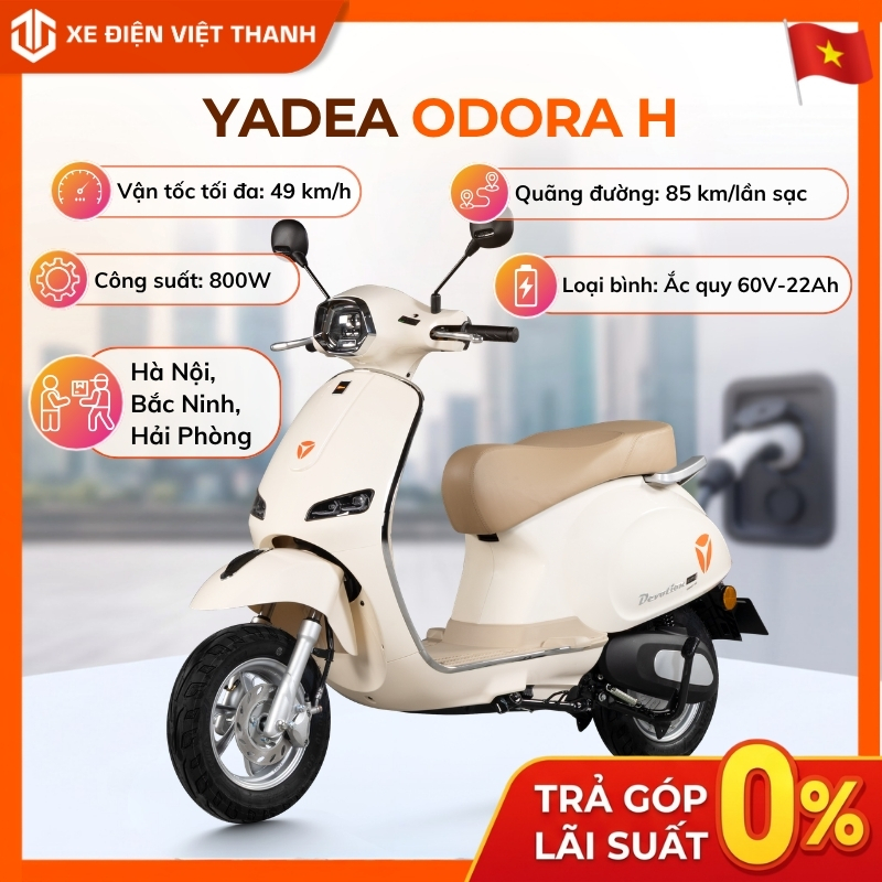 [Nhận tại HN] Xe Máy Điện Yadea Odora H (TTFAR)