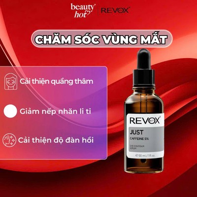 [COMBO 2 CHAI] Caffeine 5% - Serum cho vùng mắt Revox B77 Just - 30ml; chỉ dùng ngoài da
