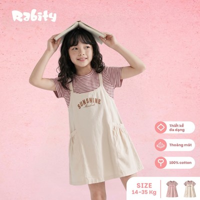  Yếm váy kaki bé gái Rabity 956.009