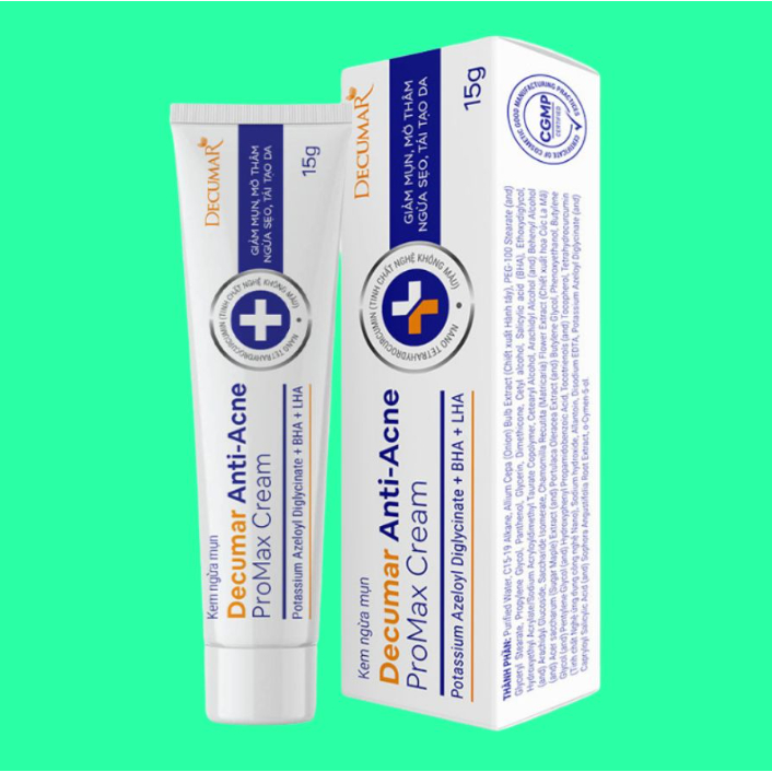 Kem Chấm Mụn Decumar Anti-Acne ProMax Cream 15g
