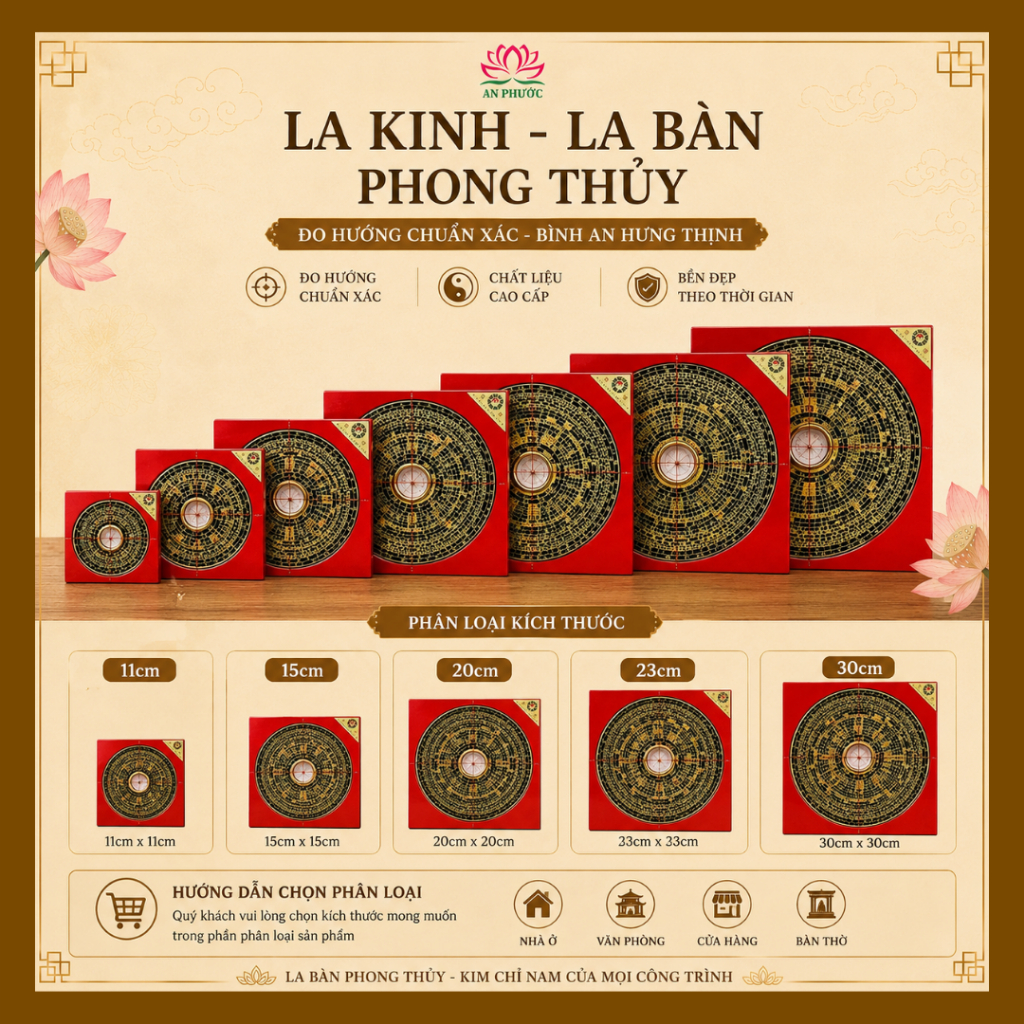La Kinh - La Bàn  Phong Thủy