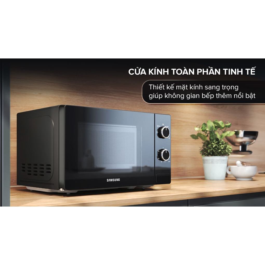 Lò vi sóng Samsung MS20A3010AL/SV 20 lít Hàng Trưng bày Đẹp 99% Chính Hãng