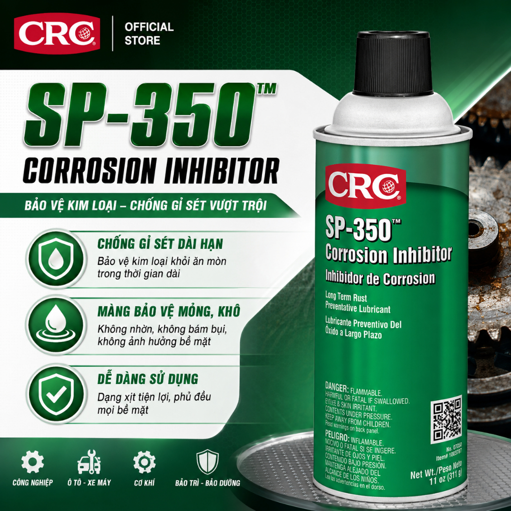 CRC® SP-350™ Corrosion Inhibitor, 03262 Dung dịch chống gỉ chất lượng cao
