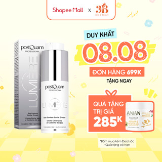 Kem Mắt POSTQUAM Lumiere Eye Contour Caviar Cream Giúp Giảm Nếp Nhăn, Sáng Da Vùng Mắt 20ml Q30