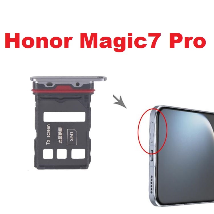 Khay Sim Honor Magic 7 Pro / Honor Magic7 Pro Tray SIM Đen