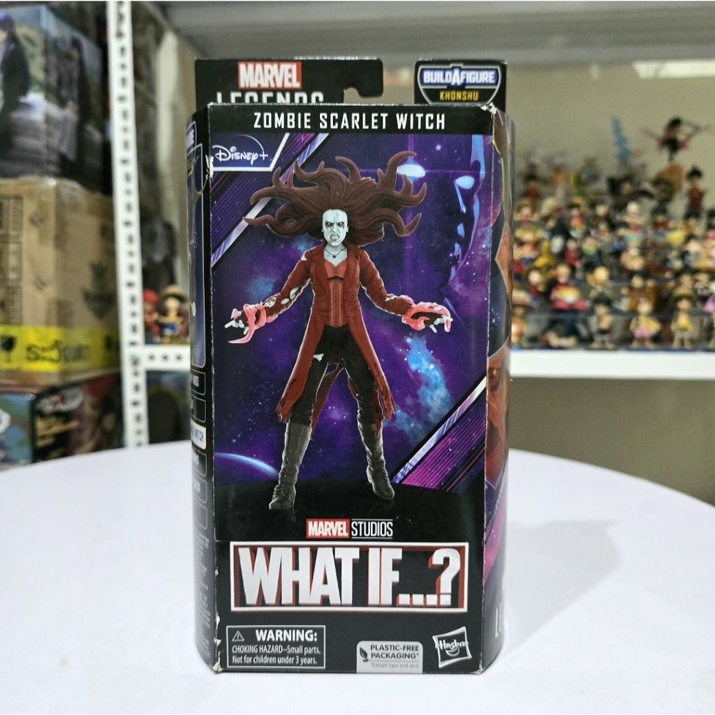 [Chính Hãng] Mô Hình Marvel Legends Zombie Scarlett Witch What If Hasbro - Full Box - Không Baf - Xi