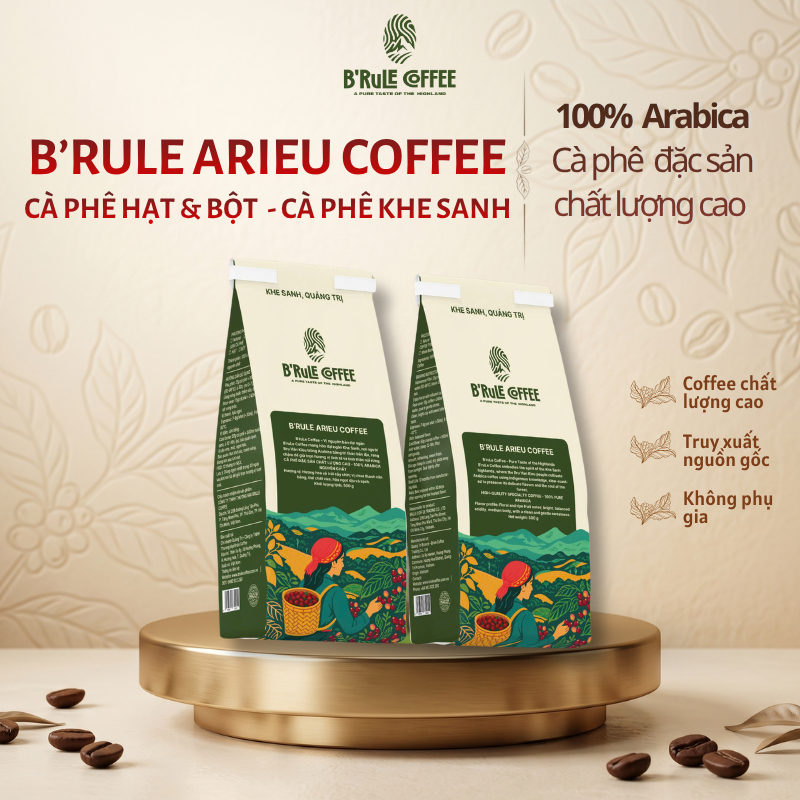 Cà Phê ARABICA Đặc sản BRULE Coffee - 100% ARABICA nguyên chất