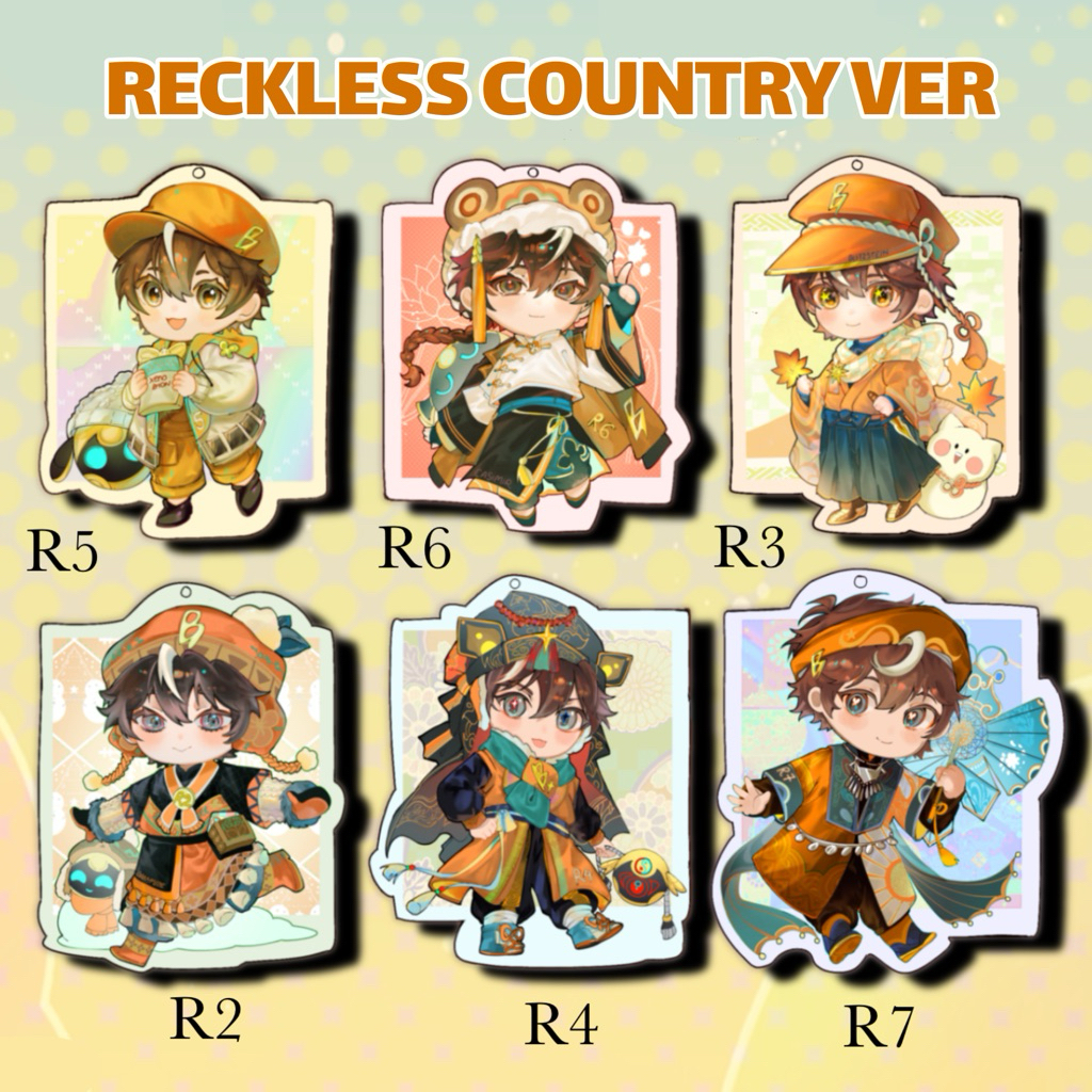 BoBoiBoy Reckless Standee Traditional 9cm