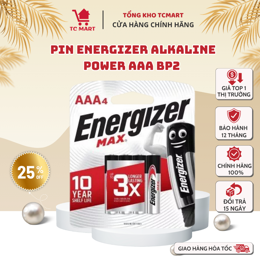 PIN ENERGIZER ALKALINE POWER AAA BP2