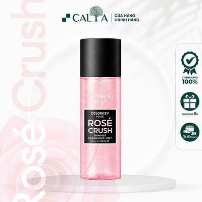 Xịt Thơm Toàn Thân Colorkey Hương Thơm Ngọt Ngào, Tươi Mới - Body Mist Colorkey Rosé Crush 100ml
